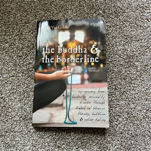 paperback book the buddha and the borderline by kiera van gelder